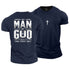 Men's Man Of God Cotton T-Shirt
